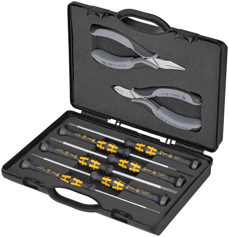 Montage tangen set 3 delig-KNIPEX 00 20 11 | 00