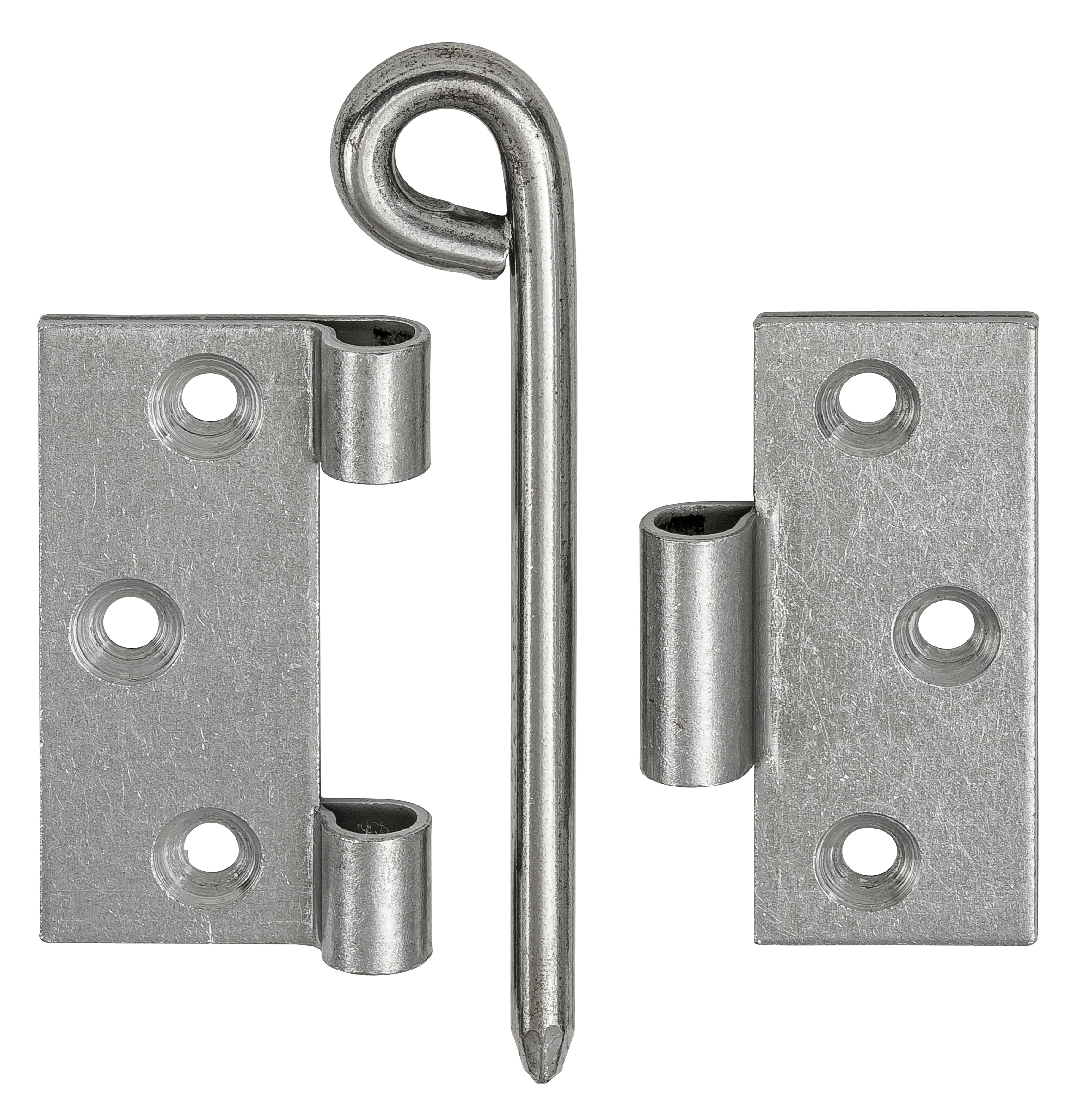 000057160RI Decorscharnier 60x60 mm, blank ijzer