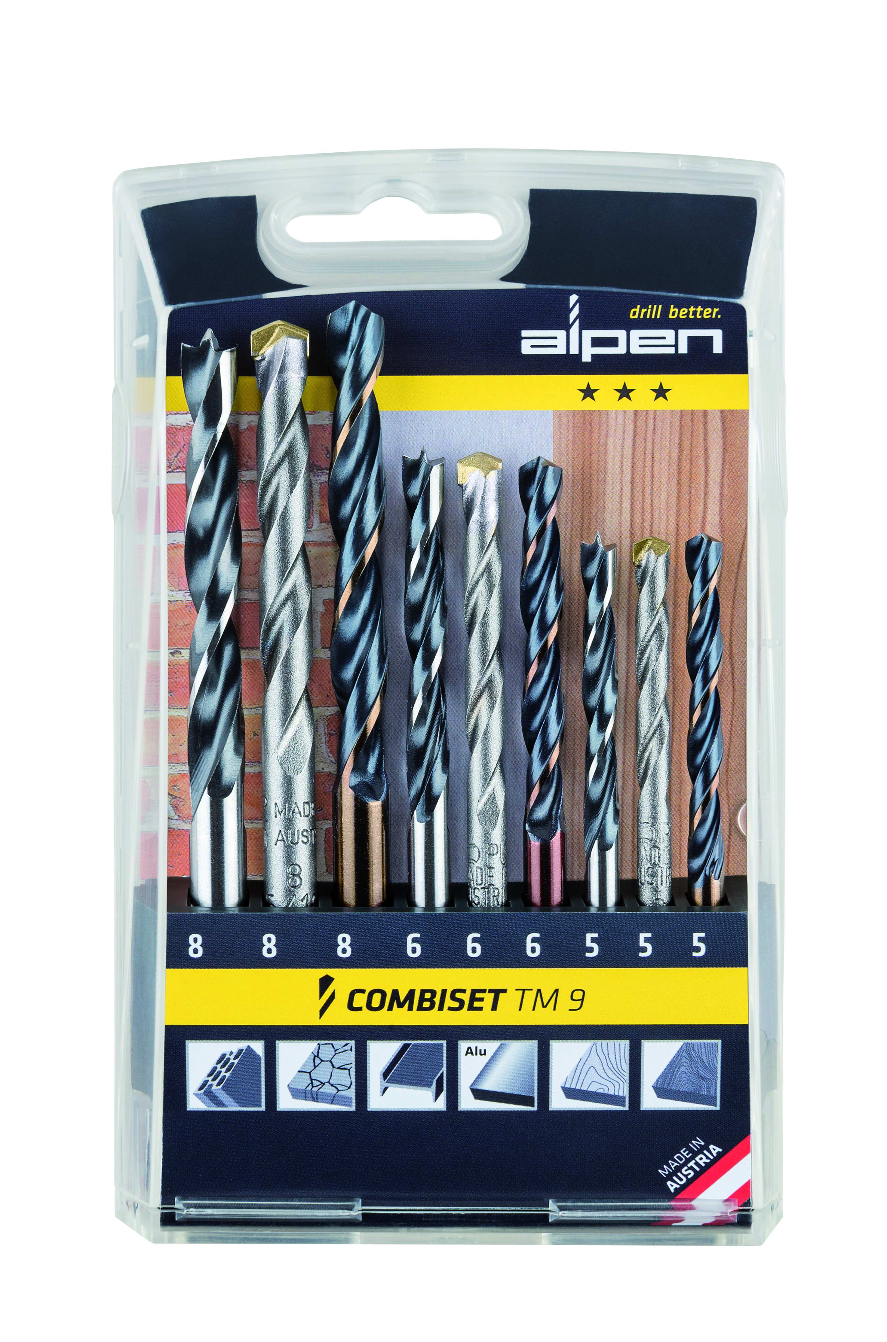 Sets met o.a. metaalboren