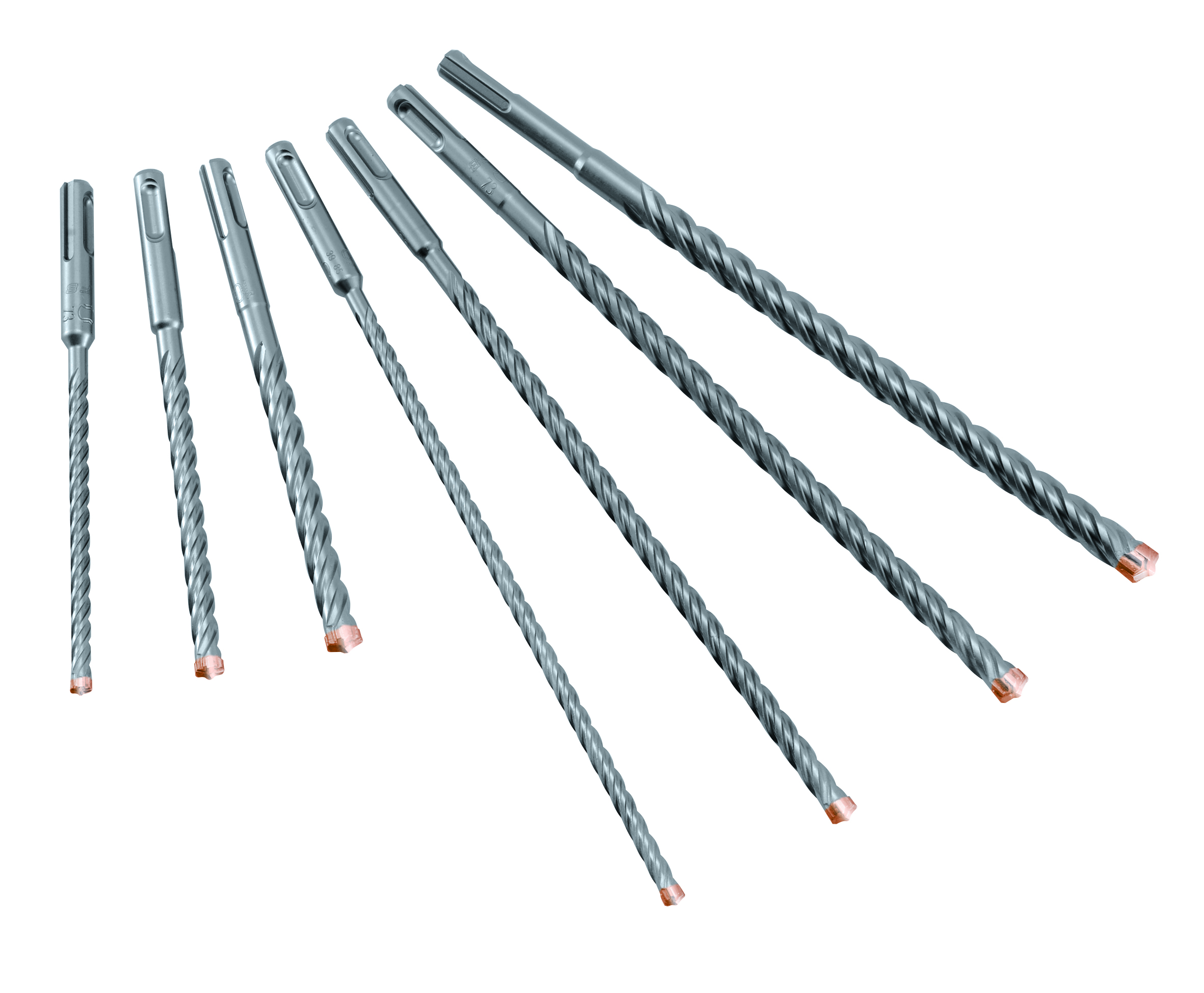 0081500007100 Hamerboorset SDS-plus Force X – Ø 6,0-12,0 mm – 7-delig – Box