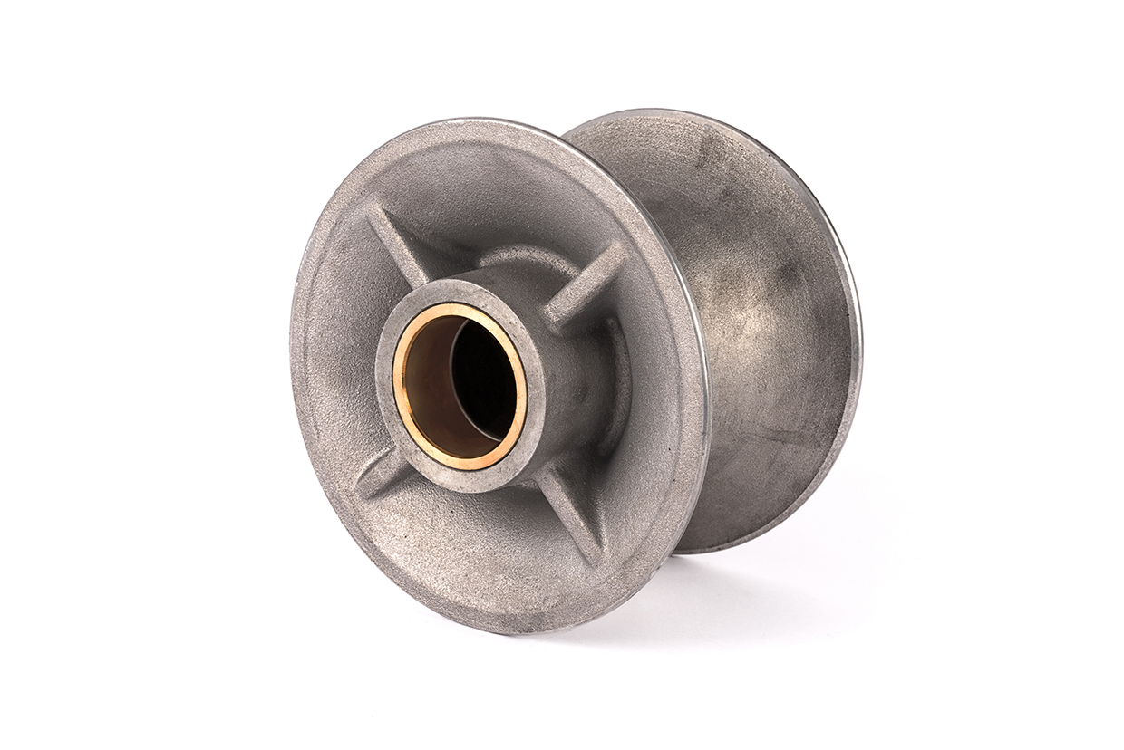 105008 Aluminium katrol met bronzen ring