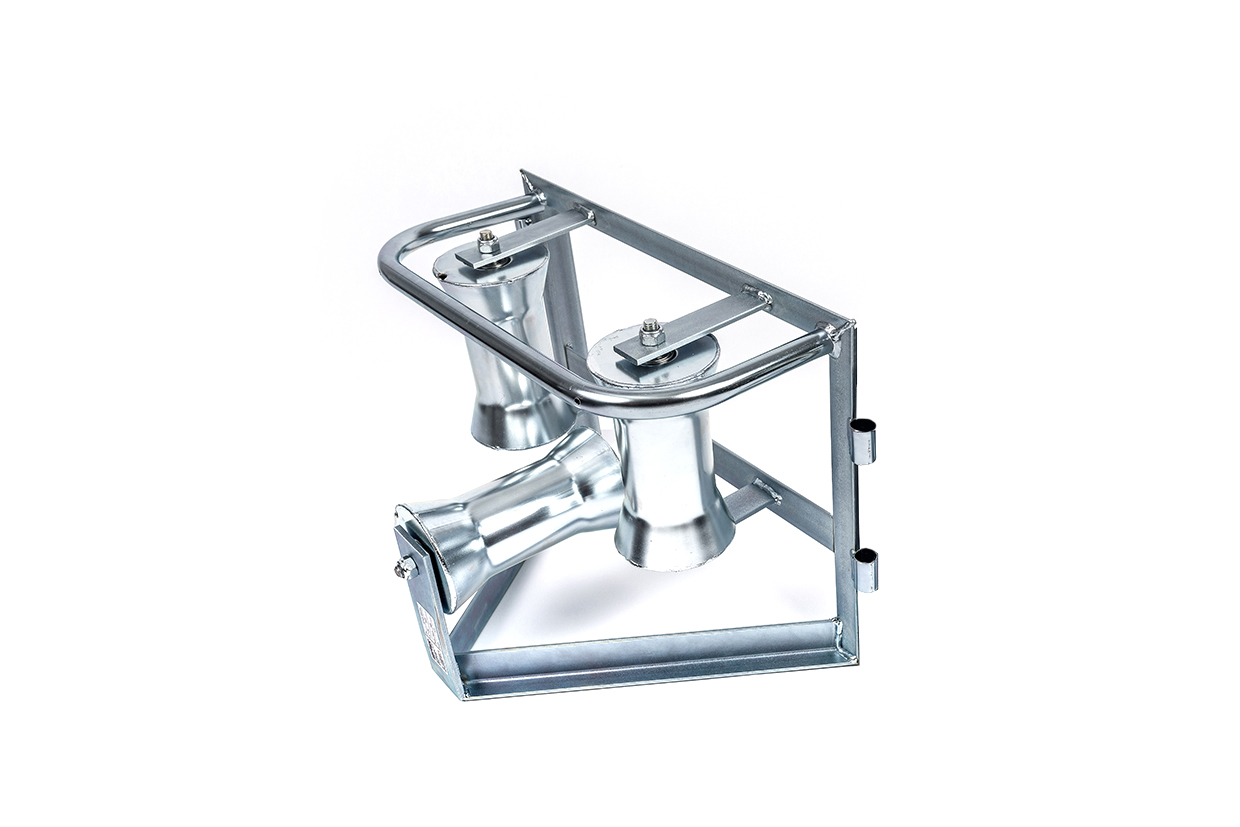 105051 Hoekrol staal, kabel max Ø 140 mm