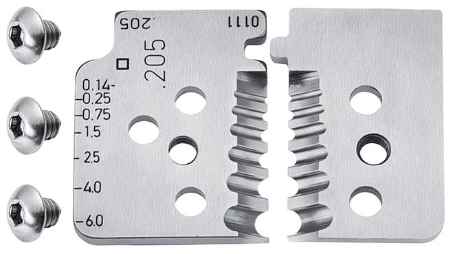 121906 1 set reservemessen voor 12 12 06