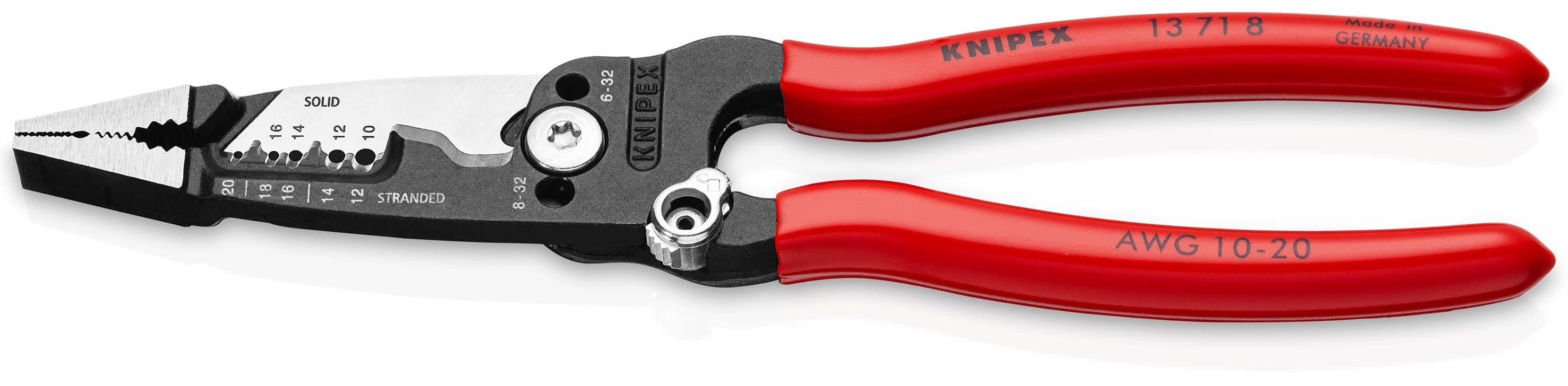 KNIPEX WireStripper, Multifunctionele tang voor elektricien, Amerikaans model