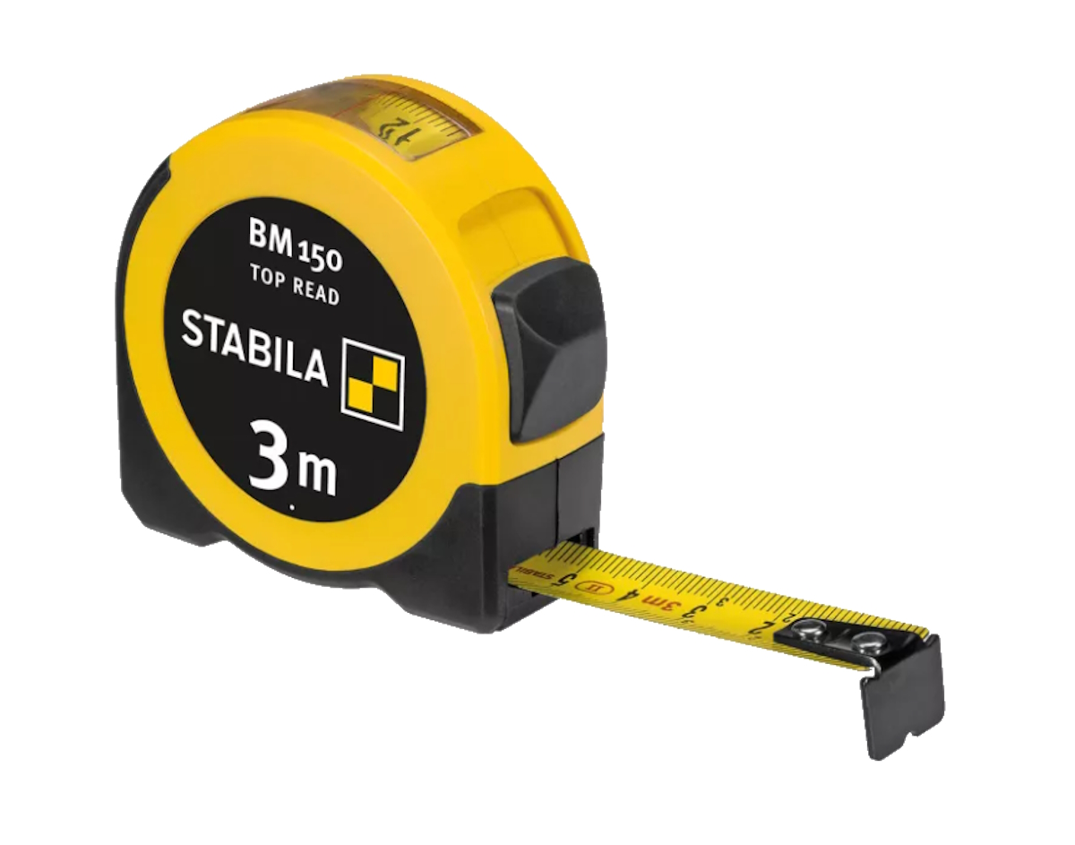 19839 Zakrolmaat BM 150, 3 m, metrische schaalverdeling