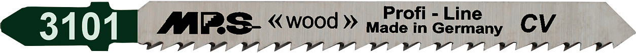 3101-100 Decoupeerzaagblad CV – Hout – T101B – T2,5 x 100 mm – Bosch aansluiting – 100 stuks