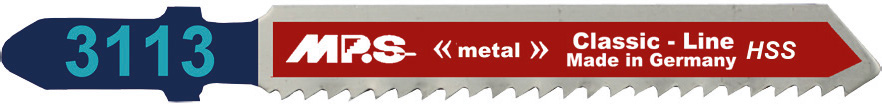 3113-5 Decoupeerzaagblad HSS – Metaal – T118B – T2 x 75 mm – Bosch aansluiting – 5 stuks