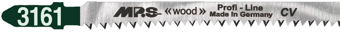 3161-5 Decoupeerzaagblad CV – Hout – T308B – T2 x 132 mm – Bosch aansluiting – 5 stuks