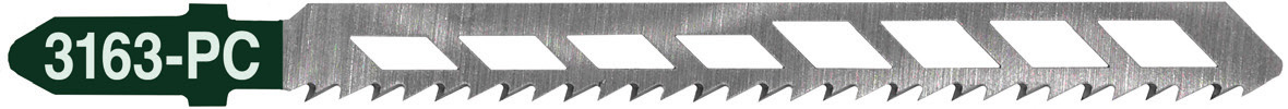 3163PC-5 Decoupeerzaagblad CV – Hout – T2,5 x 100 mm – Bosch aansluiting – 5 stuks