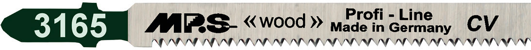 3165-5 Decoupeerzaagblad CV – Hout – T308B  – T1,5 x 132 mm – Bosch aansluiting – 5 stuks