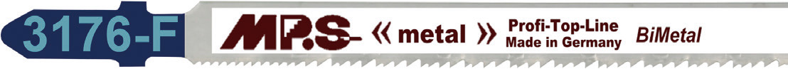 3176F-5 Decoupeerzaagblad BiM – Metaal – T321AF; T321BF – T1-1,6 x 132 mm – Bosch aansluiting – 5 stuks