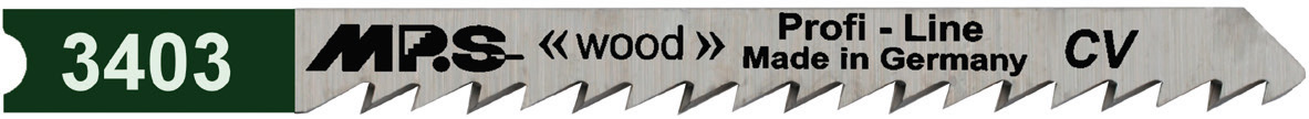 3403-5 Decoupeerzaagblad CV – Hout – U101D – T4 x 100 mm – Schroef aansluiting – 5 stuks
