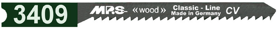 3409-5 Decoupeerzaagblad CV – Hout – T2 x 75 mm – Schroef aansluiting – 5 stuks