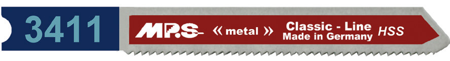 3411-5 Decoupeerzaagblad HSS – Metaal – U118A – T1,2 x 75 mm – Schroef aansluiting – 5 stuks