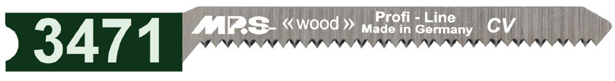 3471-5 Decoupeerzaagblad CV – Hout – U1AO – T1,35 x 75 mm – Schroef aansluiting – 5 stuks