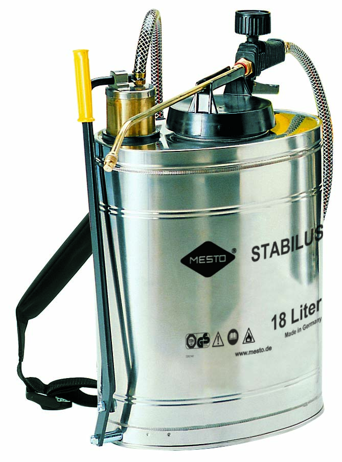 3541G Rugspuit STABILUS 18 L+ manometer (FPM)