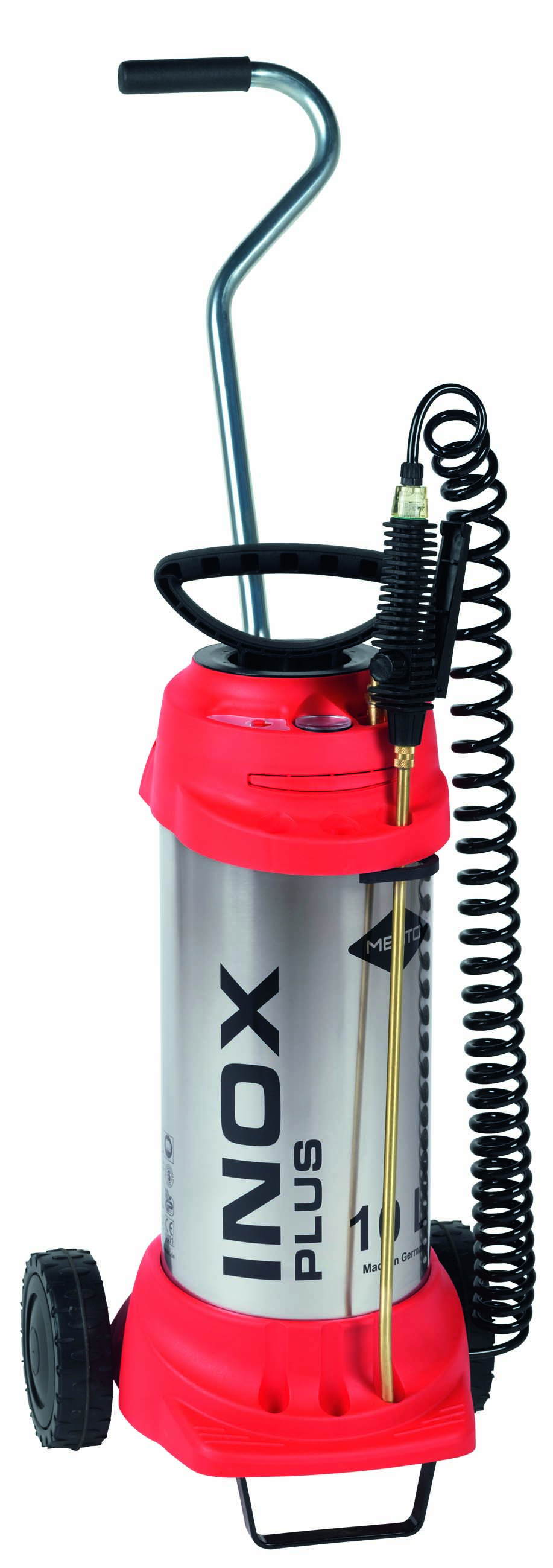 3615FT Drukspuit INOX PLUS 10 L+ transportwagen