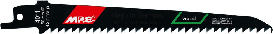 4011-100 Reciprozaagblad CV – Hout – S 644 D – T4,2 x 150 mm – 100 stuks