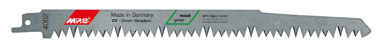 4052-100 Reciprozaagblad CV – Hout – S 1531 L – T5-6,5 x 240 mm – 100 stuks