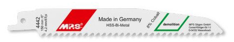 4442-5 Reciprozaagblad BiM – Demolition – S 610 DF; S 610 VF – T4,2 x 150 mm – 5 stuks