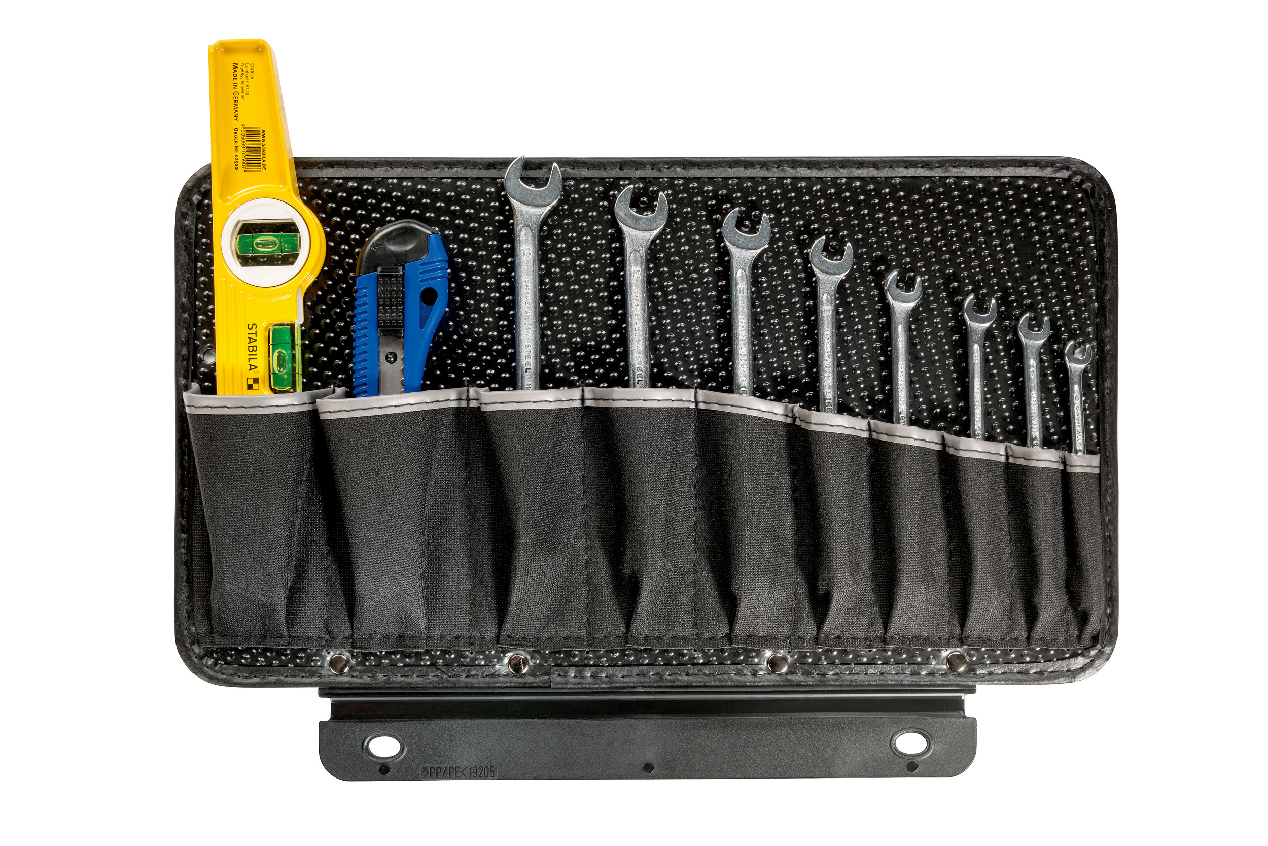 594000161 Gereedschaphouder 1-zijdig, 10 vaks