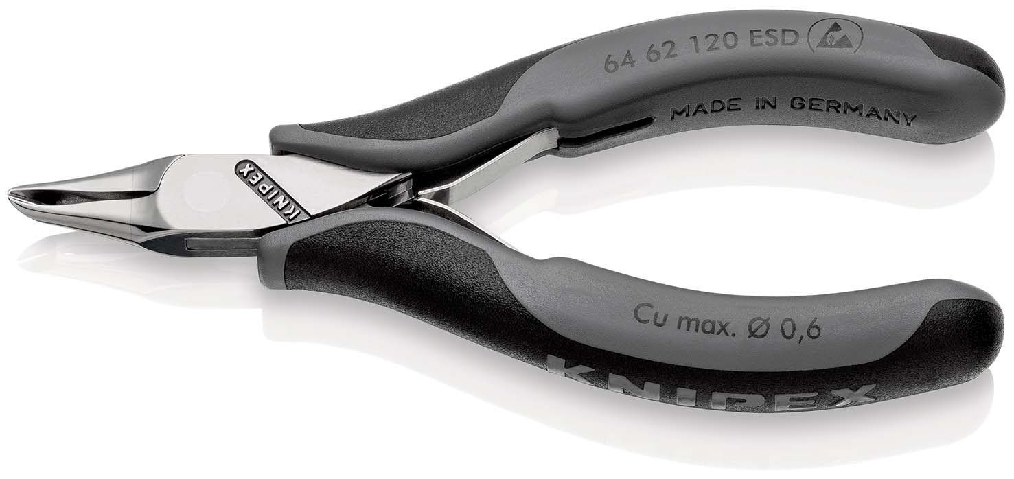 6462120ESD Elektronica-voorsnijtangen ESD met meer-componenten grepen 120 mm