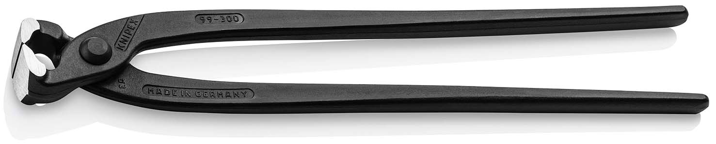 9900300 Moniertang zwart geatramenteerd 300 mm