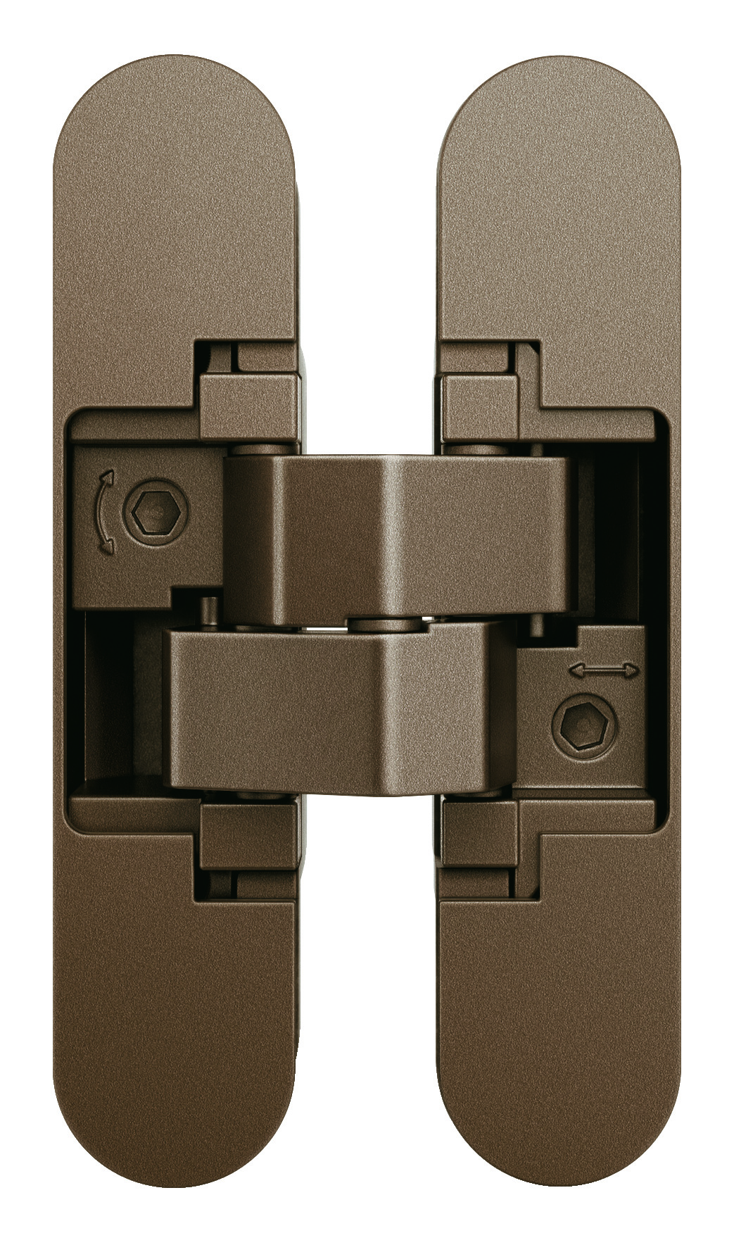 1503D4435 44 mm deur 21 mm inb. 40 kg Brons ant