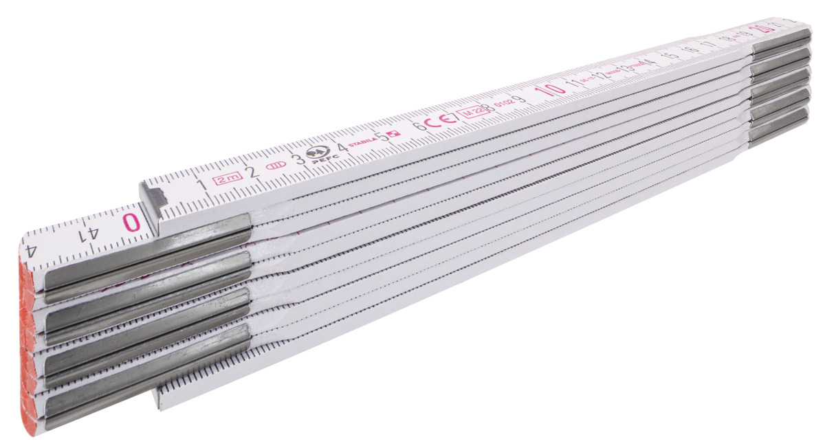 01134 Houten duimstok Type 1607, 2 m