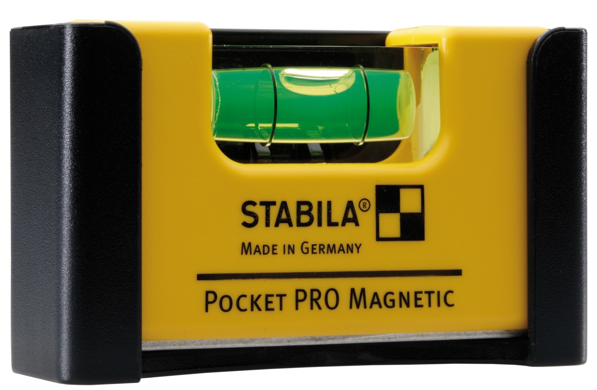 17953 Waterpas Pocket PRO Magnetic, 7 cm, met riemclip