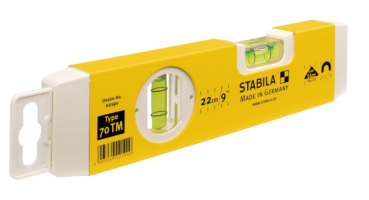 02190 Waterpas Type 70 TM, 22 cm