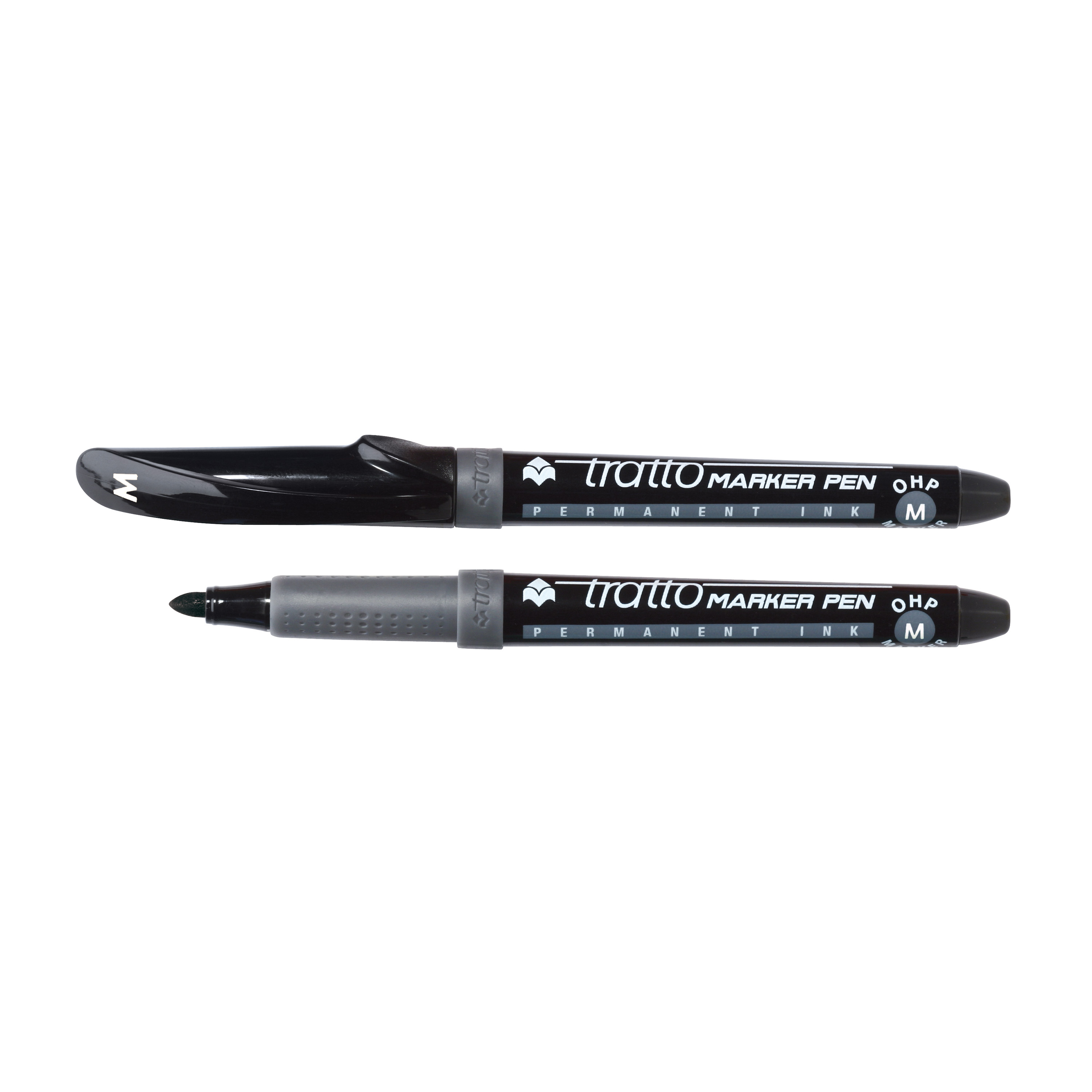 806703 Markeerpen TRATTO perm.spits 1, 0 mm Zwart