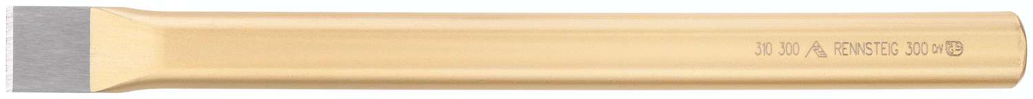 3101001 Platte beitel 15 x 100 mm, gelakt