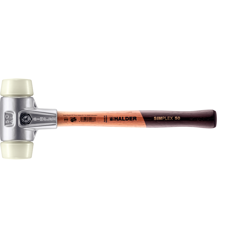 3108050 Hamer SIMPLEX alu. Nylon, Ø 50 mm