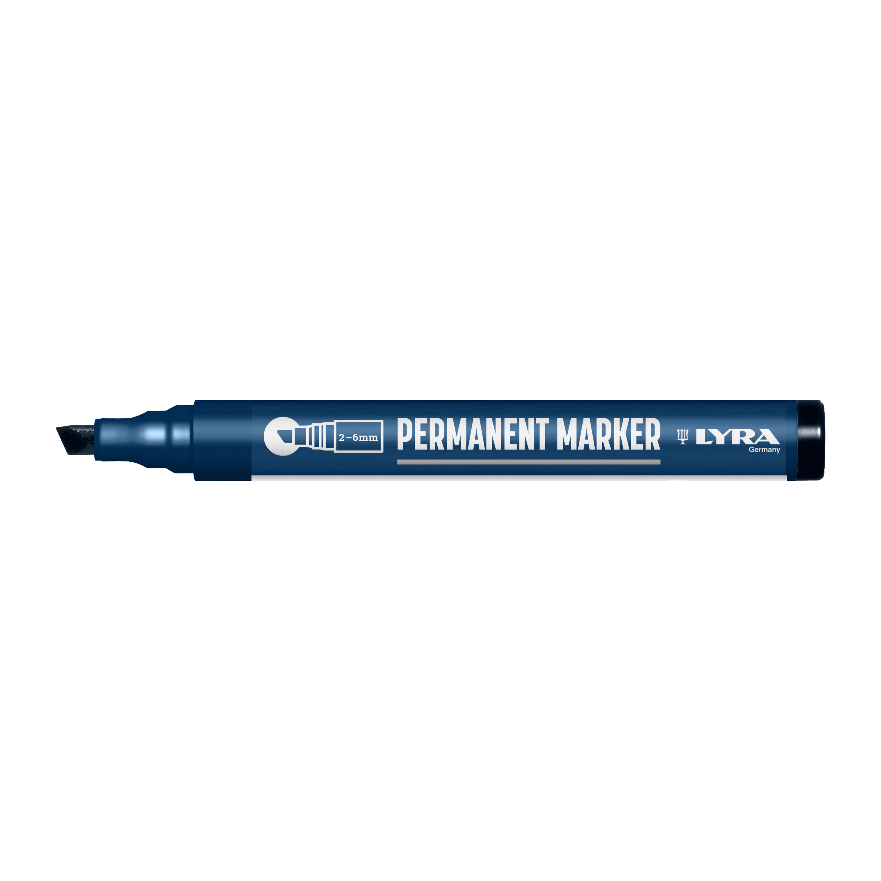 4010099 Merkstift permanent, punt 2-6 mm Zwart