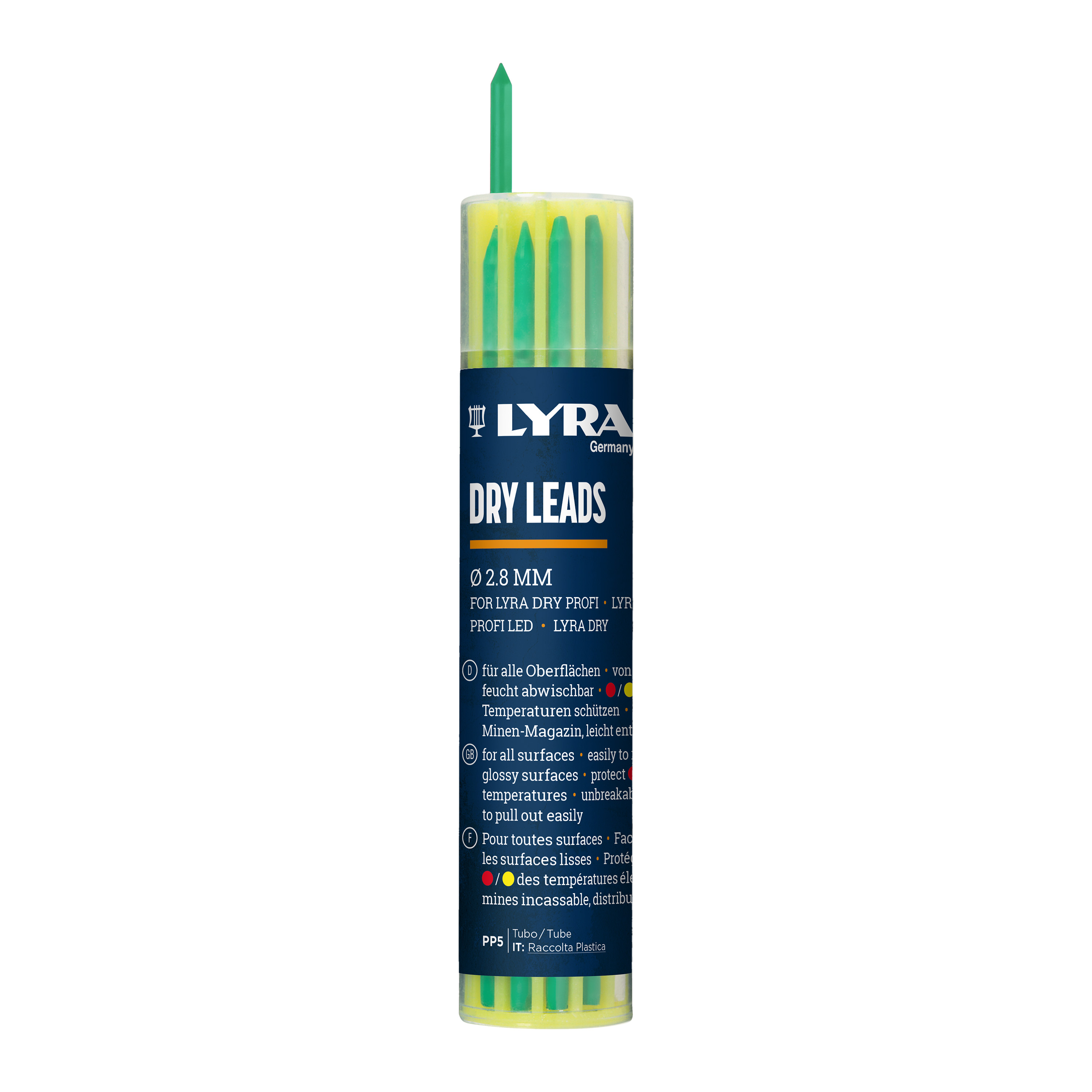 4490067 LYRA DRY stiftjes Groen, 12 stuks