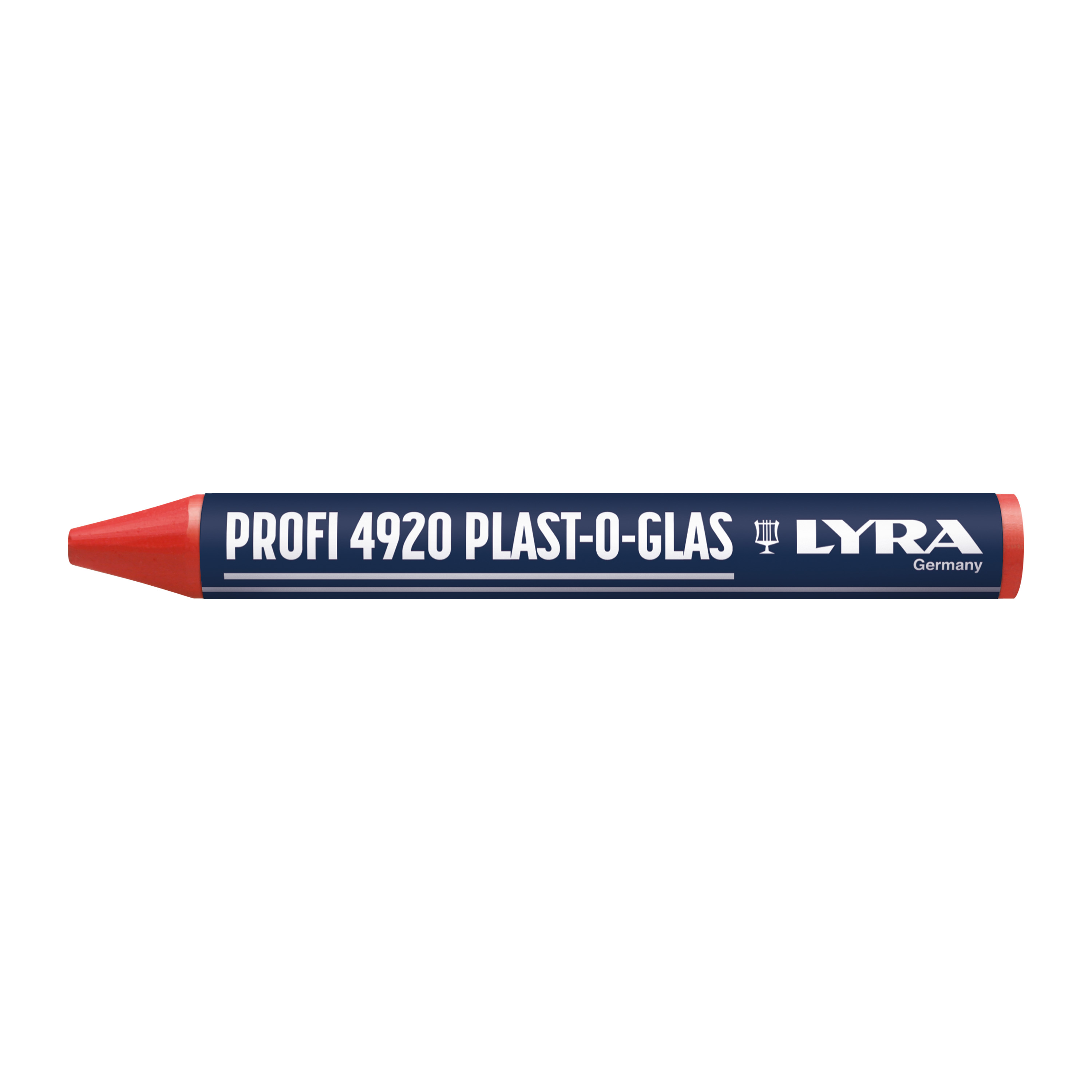 4920017 Wasmerkkrijt PLAST-O-GLAS 90x9, 5 mm Rood