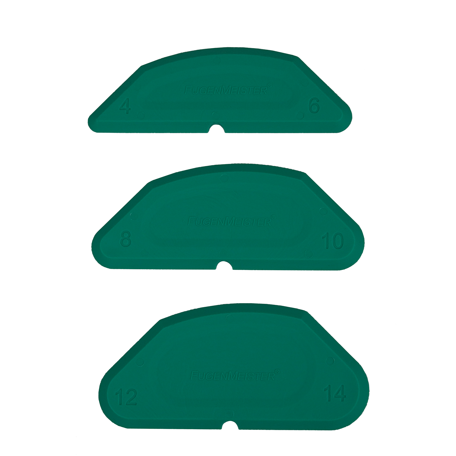 MM950005 Kitstrijkerset afgerond 3 delig